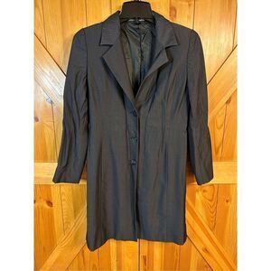 Linda Allard ELLEN TRACY  Wool Blend Blazer/Coat Size Petite 4 (4728)